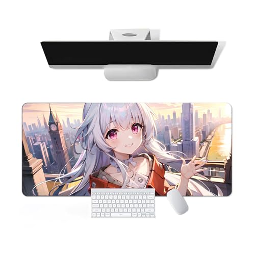 Anime Mauspad Honkai Star Rail - Clara Anime Computer Tastatur Mauspad Große Lange Weiche Gummiunterseite Rutschfeste Oberfläche Büro Schreibtischunterlage Gaming Mauspad von Pangtyus