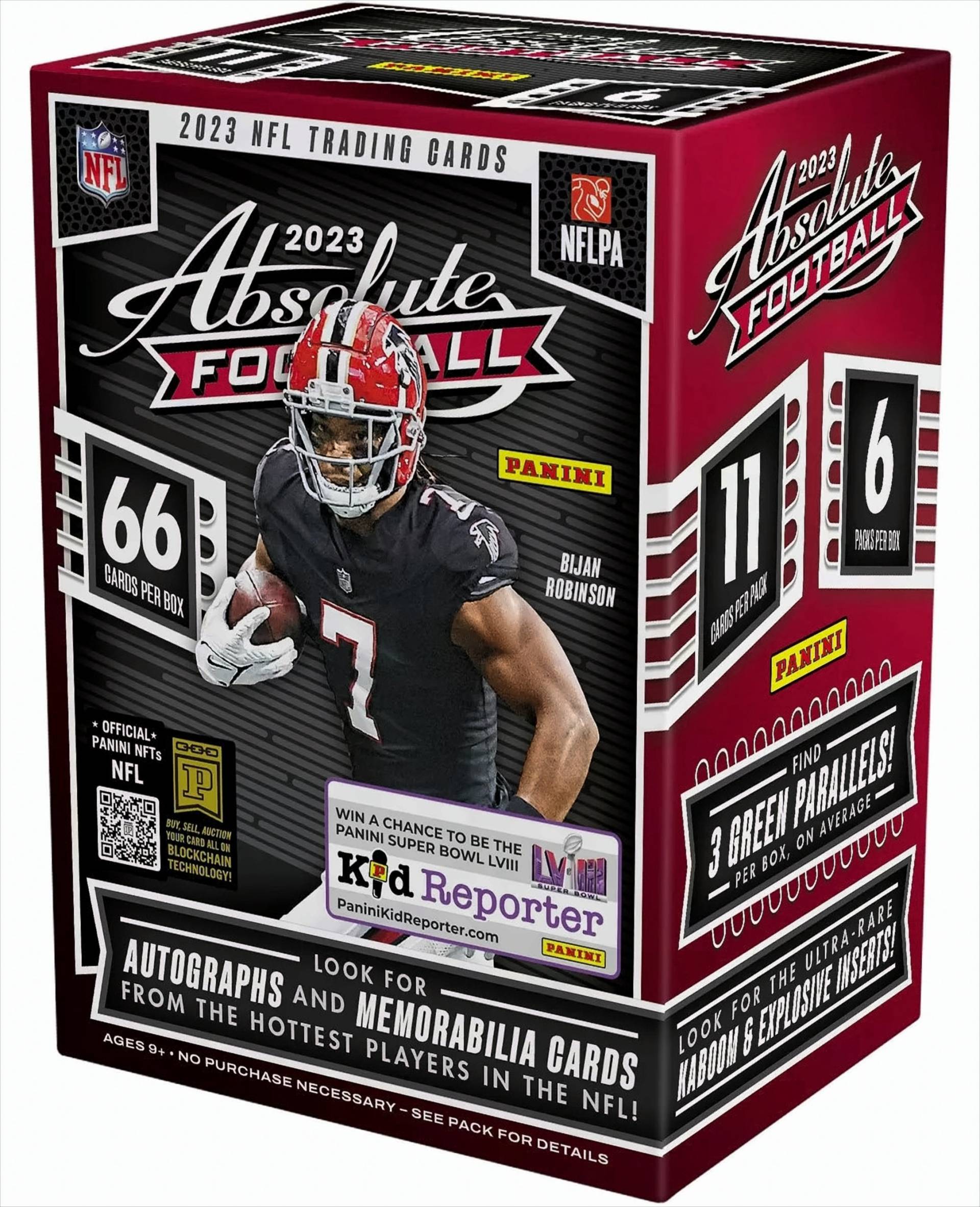 2023 NFL Panini Absolute (Blaster Box) von Panini