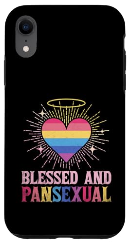 Gesegnete und pansexuelle LGBTQIA Pride Pansexualitätsbewusstsein Hülle für iPhone XR von Pansexuality LGBTQIA Pansexual Pride Month Gift