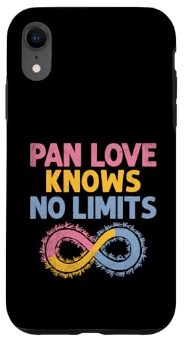 Pan Love kennt keine Grenzen LGBTQIA Pride Month Pansexualität Hülle für iPhone XR von Pansexuality LGBTQIA Pansexual Pride Month Gift