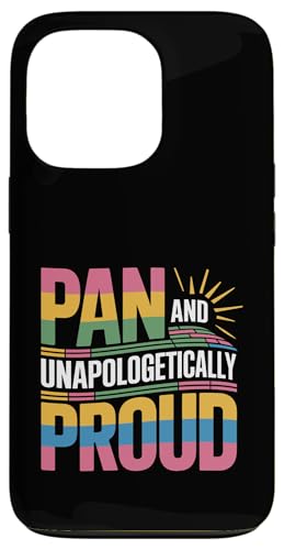 Pan und kompromisslos stolz LGBTQIA sind stolz auf Pansexualität Hülle für iPhone 13 Pro von Pansexuality LGBTQIA Pansexual Pride Month Gift