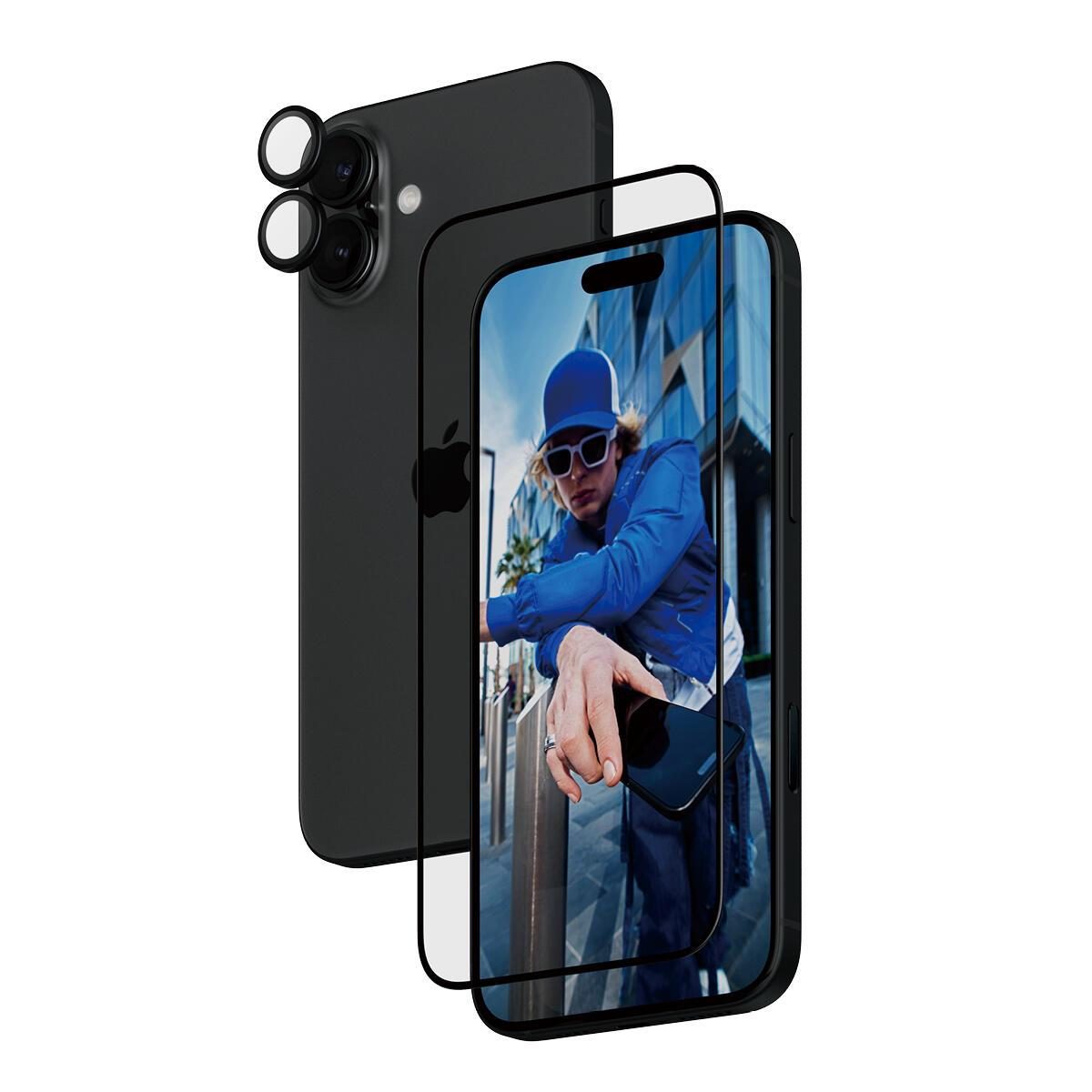 PanzerGlass® 2-in-1 Schutzset für iPhone 16 Plus von PanzerGlass™