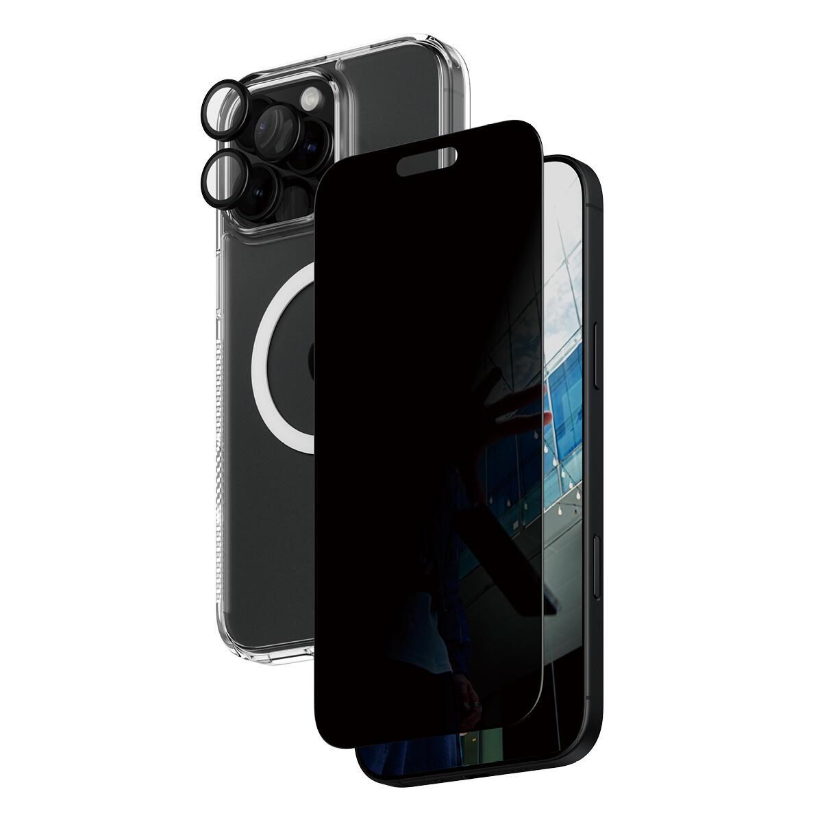 PanzerGlass® 3-in-1 Privacy Protection Schutzset für iPhone 16 Pro Max von PanzerGlass™