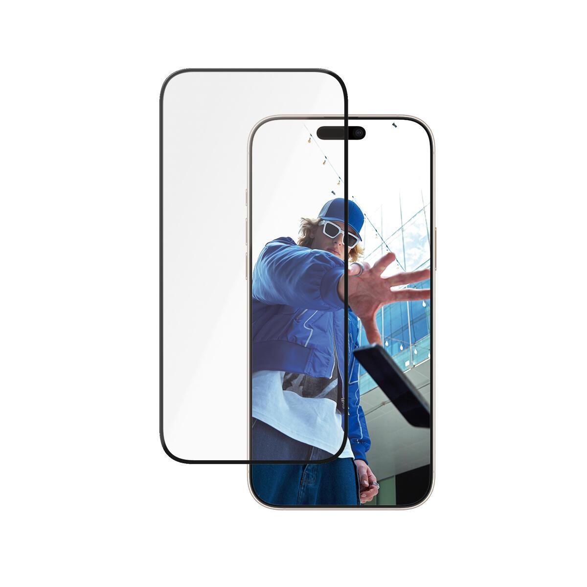 PanzerGlass® Ceramic Displayschutz für iPhone 16 Pro Max - Ultra-Wide Fit von PanzerGlass™