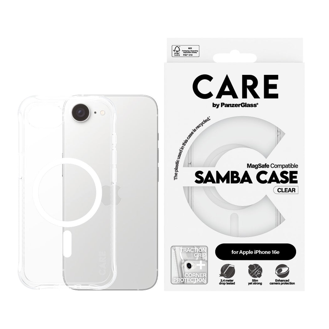 CARE by PanzerGlass - Case - Transparent - iPhone 16e CARE by PanzerGlass - Case - Transparent - iPhone 16e von PanzerGlass