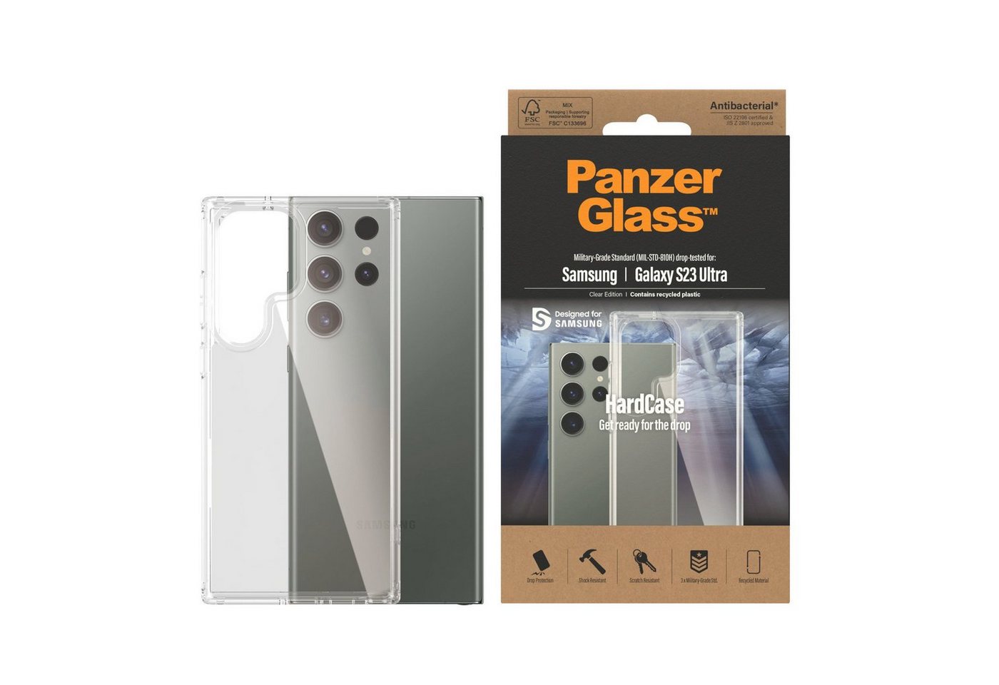 PanzerGlass Backcover Hardcase - - Samsung Galaxy S23 Ultra AB von PanzerGlass