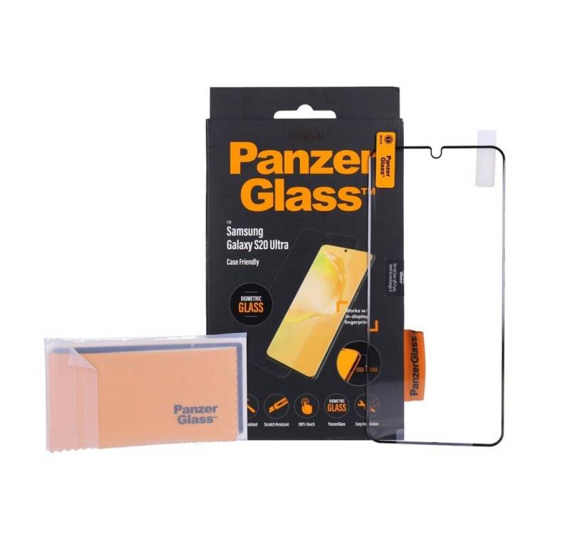 PanzerGlass Handyhülle Samsung Galaxy S20 Ultra Curved Case Friendly Biometric Glass PanzerGlass Handyhülle Samsung Galaxy S20 Ultra Curved Case Friendly Biometric Glass von PanzerGlass