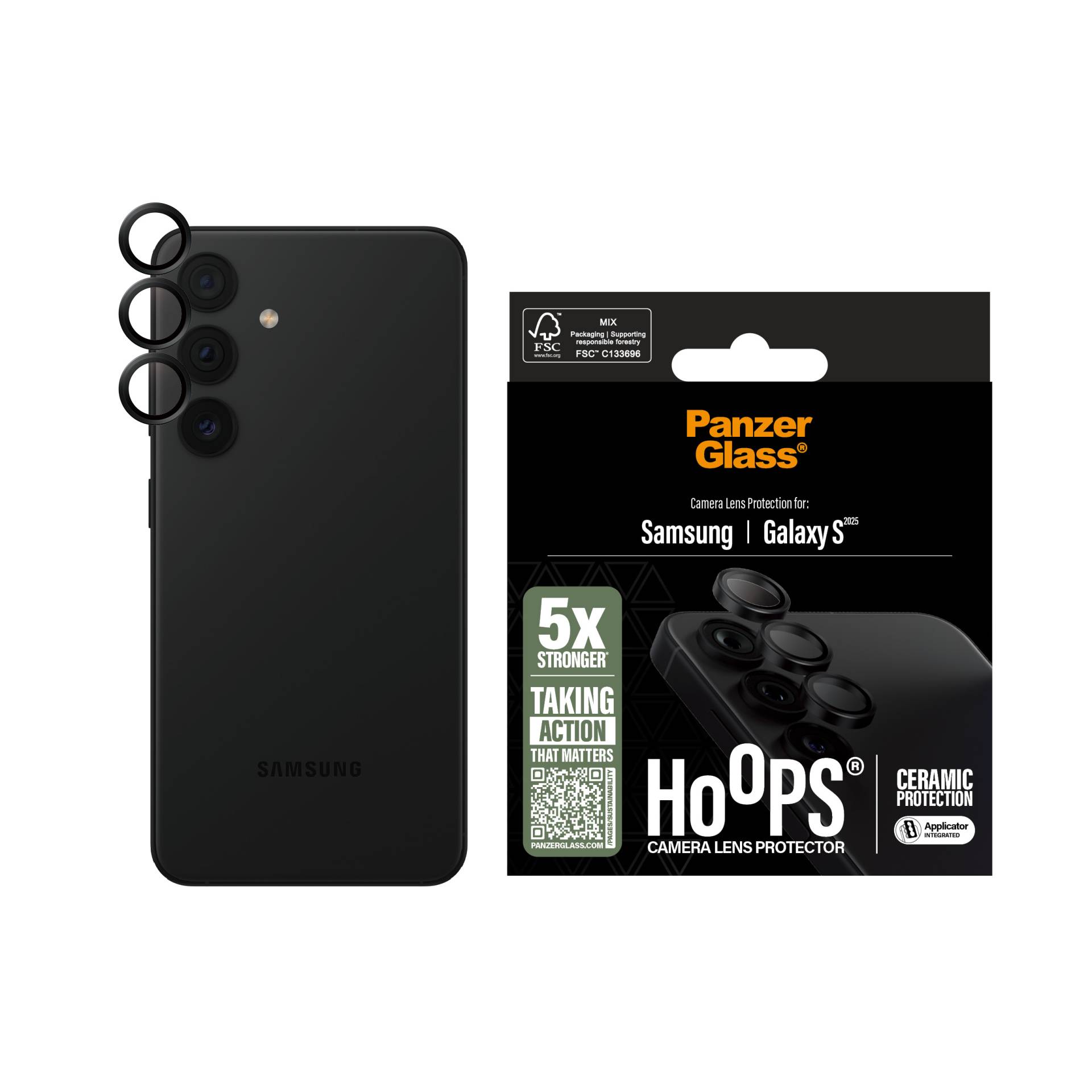 PanzerGlass - Hoops Ceramic Lens Protector Samsung Galaxy S 2025 PanzerGlass - Hoops Ceramic Lens Protector Samsung Galaxy S 2025 von PanzerGlass