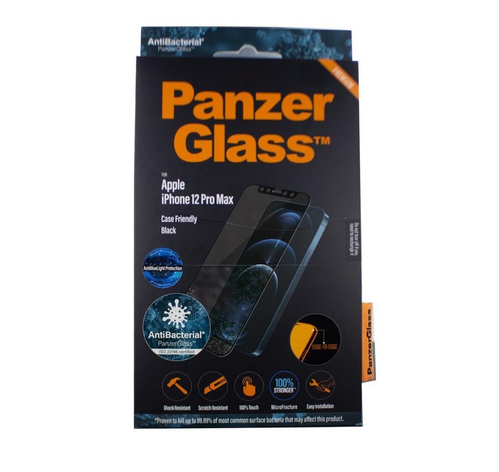 PanzerGlass Displayschutzglas PanzerGlass Displayschutz für iPhone 12 Pro Max von PanzerGlass