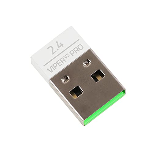 Paopaoldm Original-Empfänger-USB-Stecker-Adapter, 2,4 G, für V2-Empfänger, USB-Empfänger, Ersatz für Tastatur von Paopaoldm