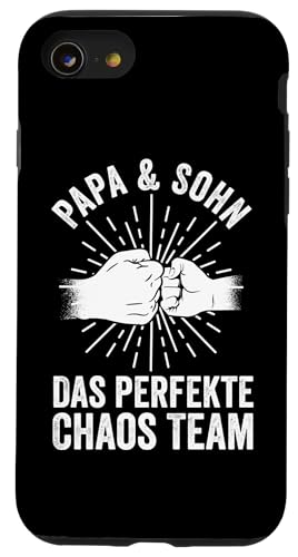 Hülle für iPhone SE (2020) / 7 / 8 Vater Papa Und Sohn von Papa Vater Vatertag Geschenk
