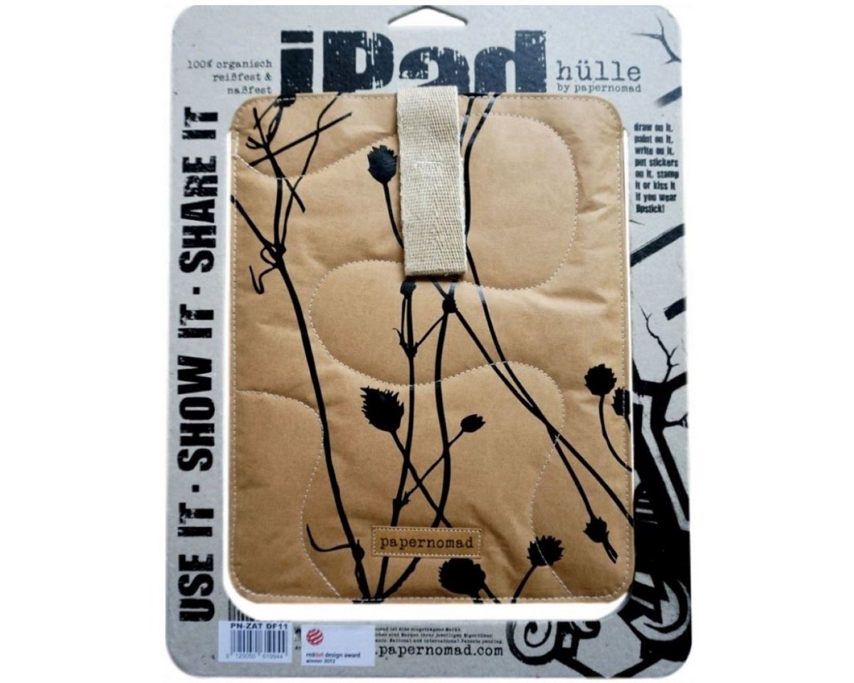 Papernomad Tablet-Hülle Tasche Cover Schutz Etui Hülle Case Flower C1, Anti-Kratz, Passend für Apple iPad 9,7" und 10,2" von Papernomad