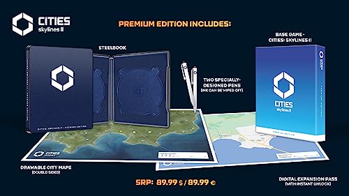Cities: Skylines II Premium Edition (PC) von Paradox