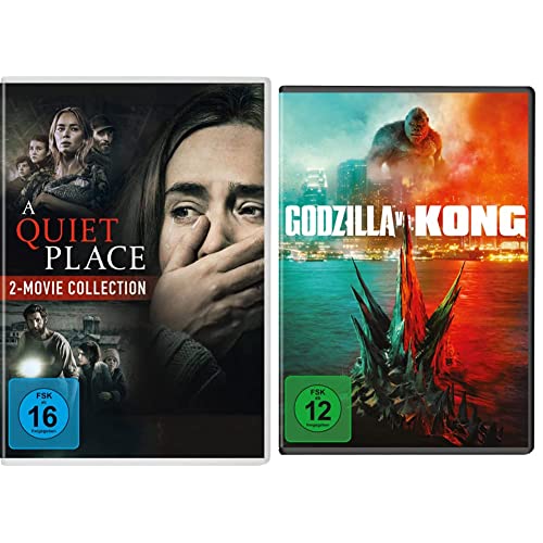 A Quiet Place - 2-Movie Collection [2 DVDs] & Godzilla Vs. Kong von Paramount Pictures (Universal Pictures)
