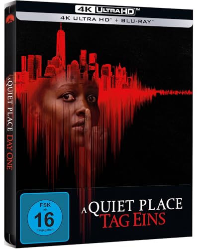 A Quiet Place: Tag Eins limited Steelbook (4K UHD + Blu-ray) von Paramount Pictures