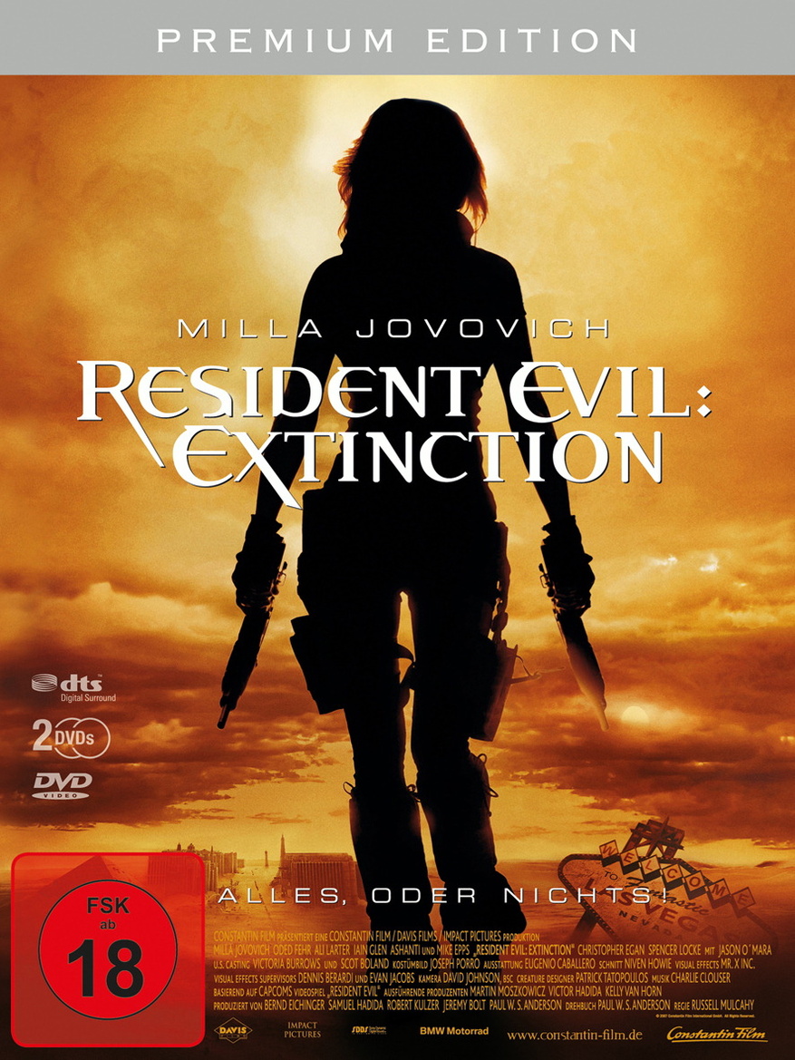 Resident Evil: Extinction Premium Edition, 2 DVDs von Paramount
