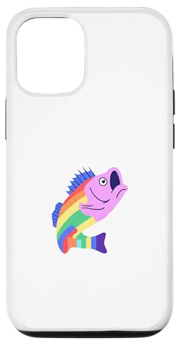 Hülle für iPhone 13 Pro Fish Lover Rainbow Im Trend Beliebt von Parara Creative Studios