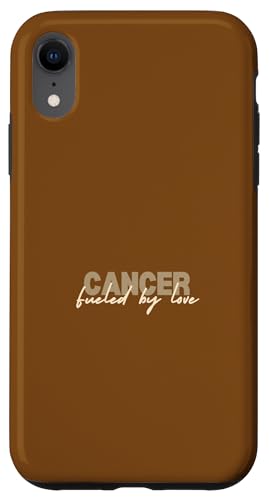 Hülle für iPhone XR Cancer Fueled By Love Juli Birthday von Parara Creative Studios