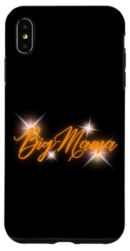 Hülle für iPhone XS Max Big Mama rosa und orange trending 90er Jahre Thema von Parara Creative Studios