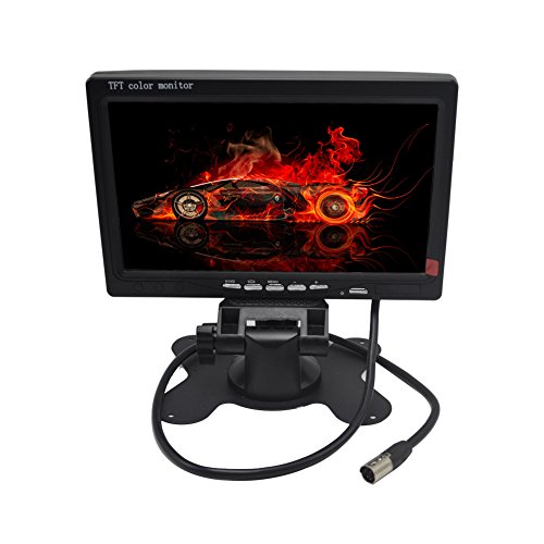 Pardarsey 7 Zoll LED-Hintergrundbeleuchtung TFT LCD Monitor für Auto-Rückfahrkameras, Auto-DVD, Serveillance Kamera, STB, Satellitenempfänger und andere Video-Ausrüstung von Pardarsey