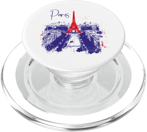 Paris Outfit für Französische Herren und Damen Frankreich PopSockets PopGrip für MagSafe von Paris Grafik Frankreich Retro Vintage Design