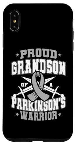 Stolzer Enkel von einem Parkinson's Warrior Parkinson-Unterstützung Hülle für iPhone XS Max von Parkinsons Disease Awareness Month Support Design