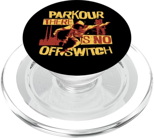 Parkour Free Running Traceur Vintage Parkour Es gibt kein Aus PopSockets PopGrip für MagSafe von Parkour Freerunning Free Runner DA0