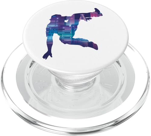 Parkour Freilauf Traceur Vintage City PopSockets PopGrip für MagSafe von Parkour Freerunning Free Runner DA0