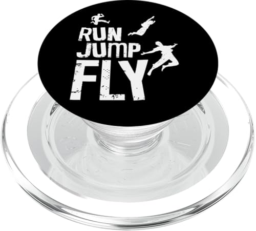 Parkour Freilauf Traceur Vintage Run Jump Fly PopSockets PopGrip für MagSafe von Parkour Freerunning Free Runner DA0