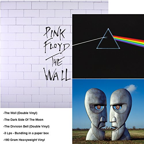 The Wall - Dark Side Of The Moon - The Division Bell - 3 LP Bundling von Parlophone Label Group