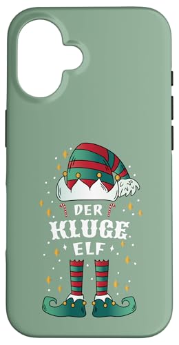 Hülle für iPhone 16 Lustige Elfen Weihnachten - Ich bin der kluge Elf von Partnerlook Christmas Elf Shirts & Gifts