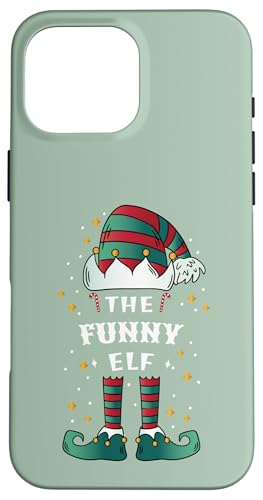 Hülle für iPhone 16 Pro Max Witzige Elfen Weihnachten - Ich bin der lustige Elf von Partnerlook Christmas Elf Shirts & Gifts