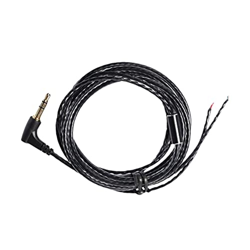 PartyKindom 1stk HiFi-Audio-Upgrade-Kabel Reparaturkabel Für Ohrstöpsel Schwarze Ohrstöpsel Abnehmbare Ohrstöpsel Abnehmbares Audiokabel Ohrstöpsel Abnehmbares Kabel Kabelzubehör Kopfhörer von PartyKindom