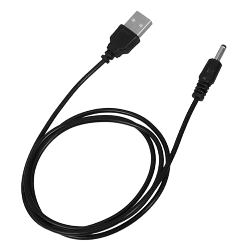 PartyKindom 2st Lautsprecher Ladekabel Anschließen Kurzes Usb-c-kabel Usb-zu-dc-ladekabel Netzkabel Für Router Usb-stecker Auf Stecker Micro-usb-kabel Kabel Ladekabel Black Pvc von PartyKindom