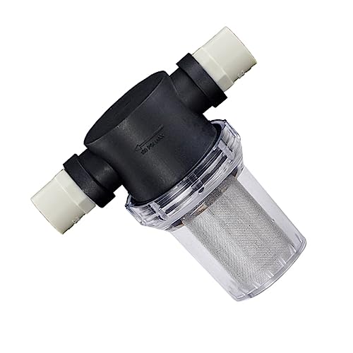 PartyKindom Wasserfilter für Waschmaschine wasserreiniger hauswasserfilter faucet filter garten wasserfilter Wasserschlauch Wasserfilter für Hochdruckreiniger Hochdruckwasserfilter Black von PartyKindom