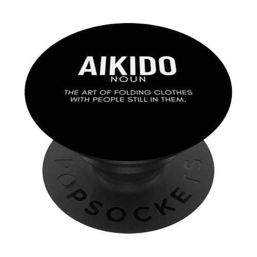 Aikido Definition Lustiges Aikido PopSockets mit austauschbarem PopGrip von Passionate Aikido Martial Arts Enthusiast