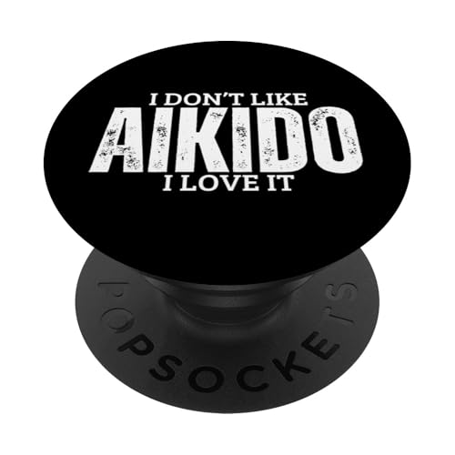 Ich liebe Aikido Lustiges, stolzes Aikido PopSockets mit austauschbarem PopGrip von Passionate Aikido Martial Arts Enthusiast