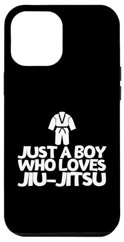 Hülle für iPhone 12 Pro Max BJJ Brazilian Jiu Jitsu Nur ein Junge, der Jiu Jitsu liebt von Passionate BJJ Jiu-Jitsu Martial Arts Apparel