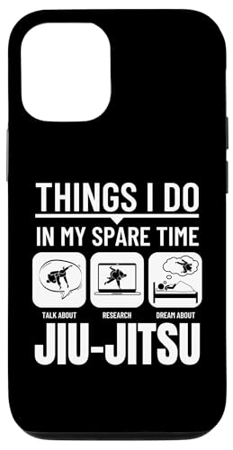 Hülle für iPhone 15 Pro Jiu Jitsu Dinge, die ich in meiner Freizeit mache Brasilianisches Jiu Jitsu von Passionate BJJ Jiu-Jitsu Martial Arts Apparel