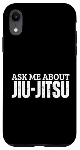 Hülle für iPhone XR BJJ Brazilian Jiu Jitsu Coach Fragen Sie mich nach Jiu Jitsu von Passionate BJJ Jiu-Jitsu Martial Arts Apparel