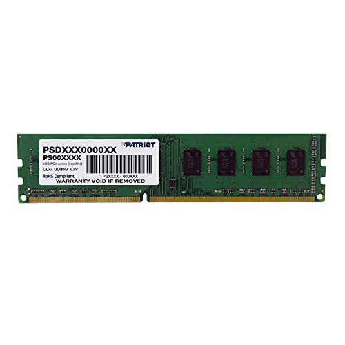 Patriot Memory Signature PSD34G13332 Arbeitsspeicher 4GB (1333MHz, CL9) DDR3-RAM, schwarz, 4GB 1333MHz Single Module von Patriot Memory