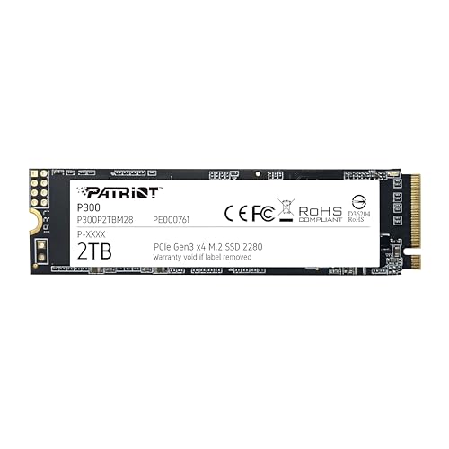 Patriot P300 M.2 PCIe Gen 3x4 2 TB SSD von Patriot Memory