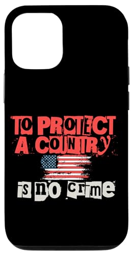 Saving A Nation Is Never A Crime Hülle für iPhone 12/12 Pro von Patriot Power Trump Gear