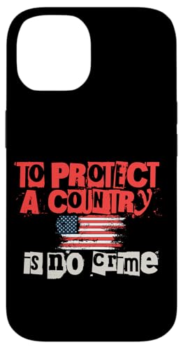 Saving A Nation Is Never A Crime Hülle für iPhone 14 von Patriot Power Trump Gear