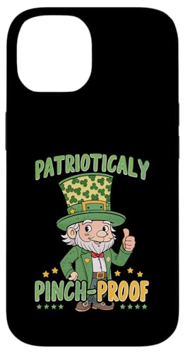 Hülle für iPhone 14 Patriot's Luck - Pinch-Proof Green St. Patrick's Day von Patriot Shamrock Co.