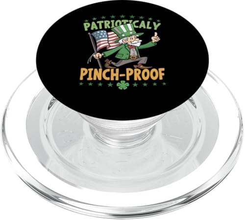 Pinch-Proof - Irish & American Patriotic PopSockets PopGrip für MagSafe von Patriot Shamrock Co.