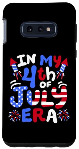 Hülle für Galaxy S10e In meiner Zeit vom 4. Juli Lustiger, grooviger patriotischer Retro-Amerikaner von Patriotic American 4th of July Apparel