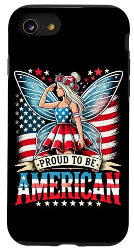 Hülle für iPhone SE (2020) / 7 / 8 Amerikanische Flagge Freiheit Unabhängigkeit USA Pride American Spirit von Patriotism Usa America American Pride Stars And