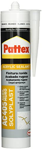 Pattex 1536075 AC 405 Dichtmasse Acryl Wand Oberfläche, 300 ml, Weiß von Pattex