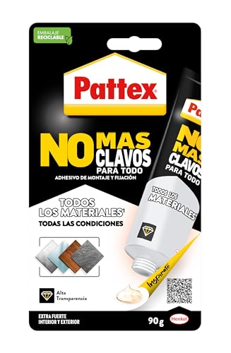 Pattex 2087157 – sella-pega One für alle Crystal (90 g) Farbe transparent von Pattex